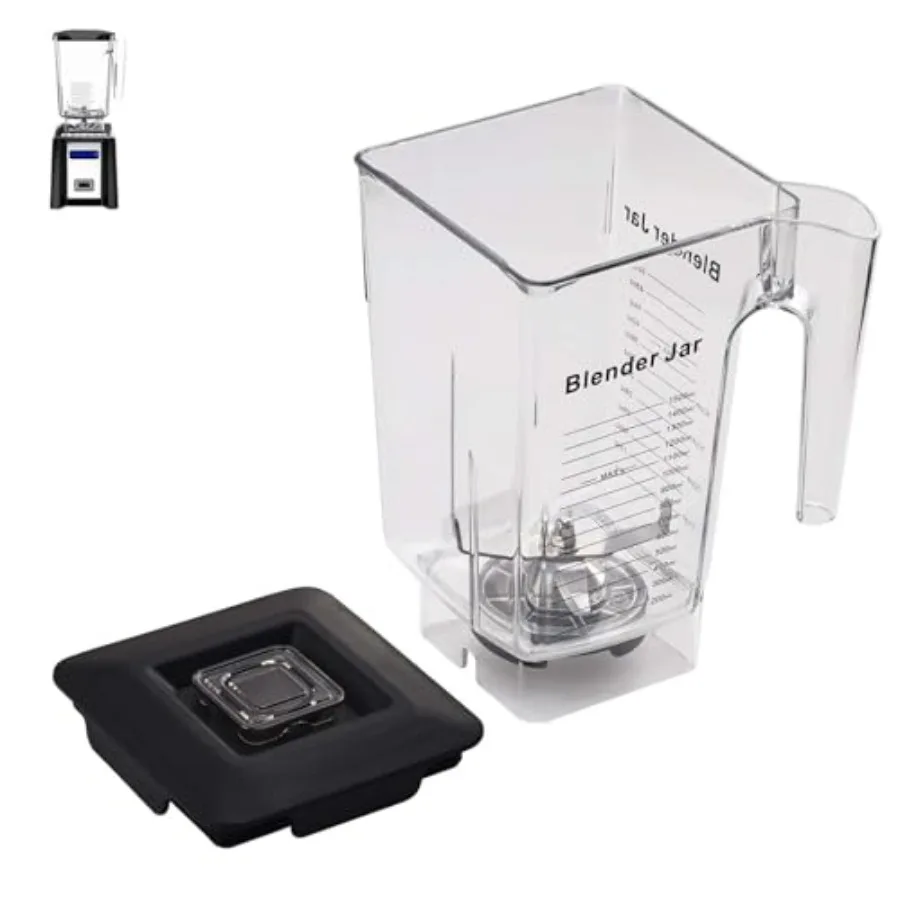 90oz WildSide+ Behälter für Blendtec, ersetzt 570 575 625 650 725 759 800 825 885 usw., breit kompatibel mit Classic/Designer/Profess