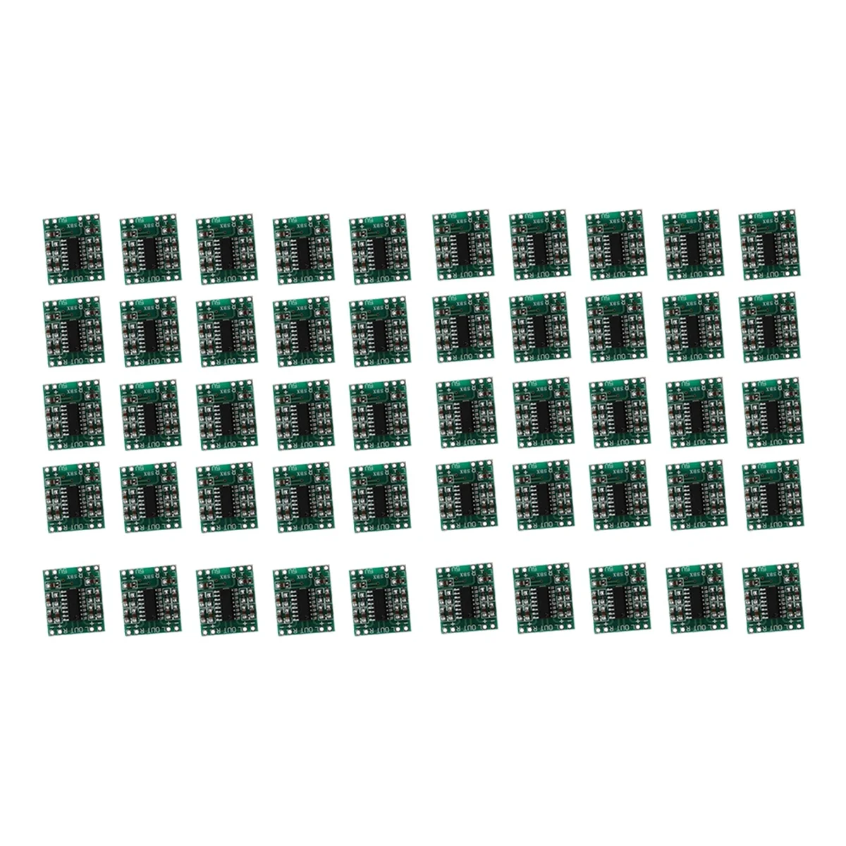 50PCS PAM8403 Audio Speaker Sound Amplifier Board Module DC 5V Mini Power Amplifier Board for Class D Stereo Audio