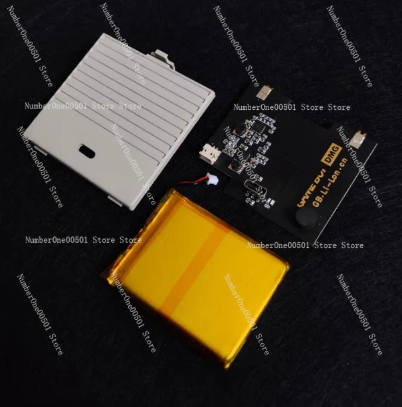2600mAh Rechargeable Lithium Battery for GameBoy DMG GB Charging Module Support High Brightness