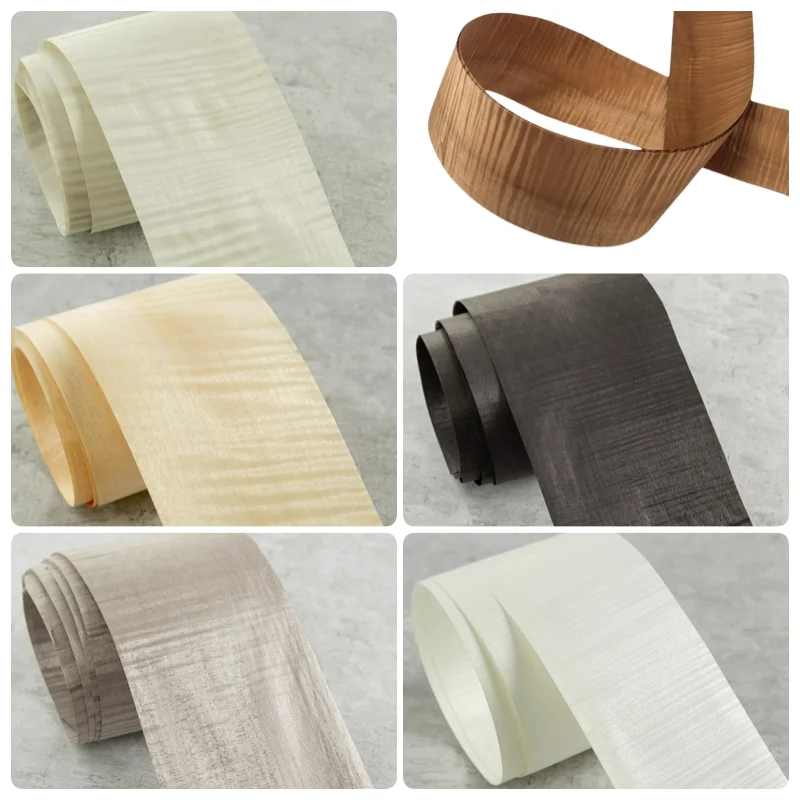 

Dyed Maple Figured Wood Veneer Solid Maple Shadow Veneer Sheets for Guitar Crafts DIY Furniture Door Decor Panels L:250X13cm