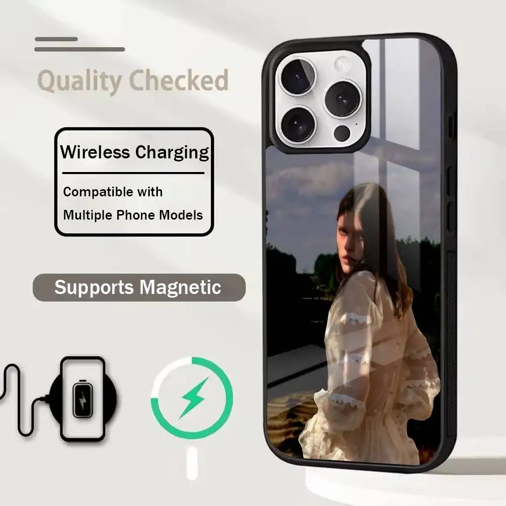 Singer E-Ethel Cain Perverts Cool Phone Case For iPhone17,16,15,14,13,12,11 Plus,Pro Compatible with magnetic wireless charging