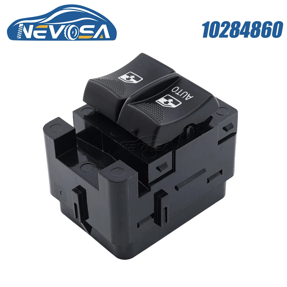 

NEVOSA 10284860 For GMC Savana 2000 2005 Car Left Side Power Window Switch Button For Chevrolet Chevy Express 19244863 25725880