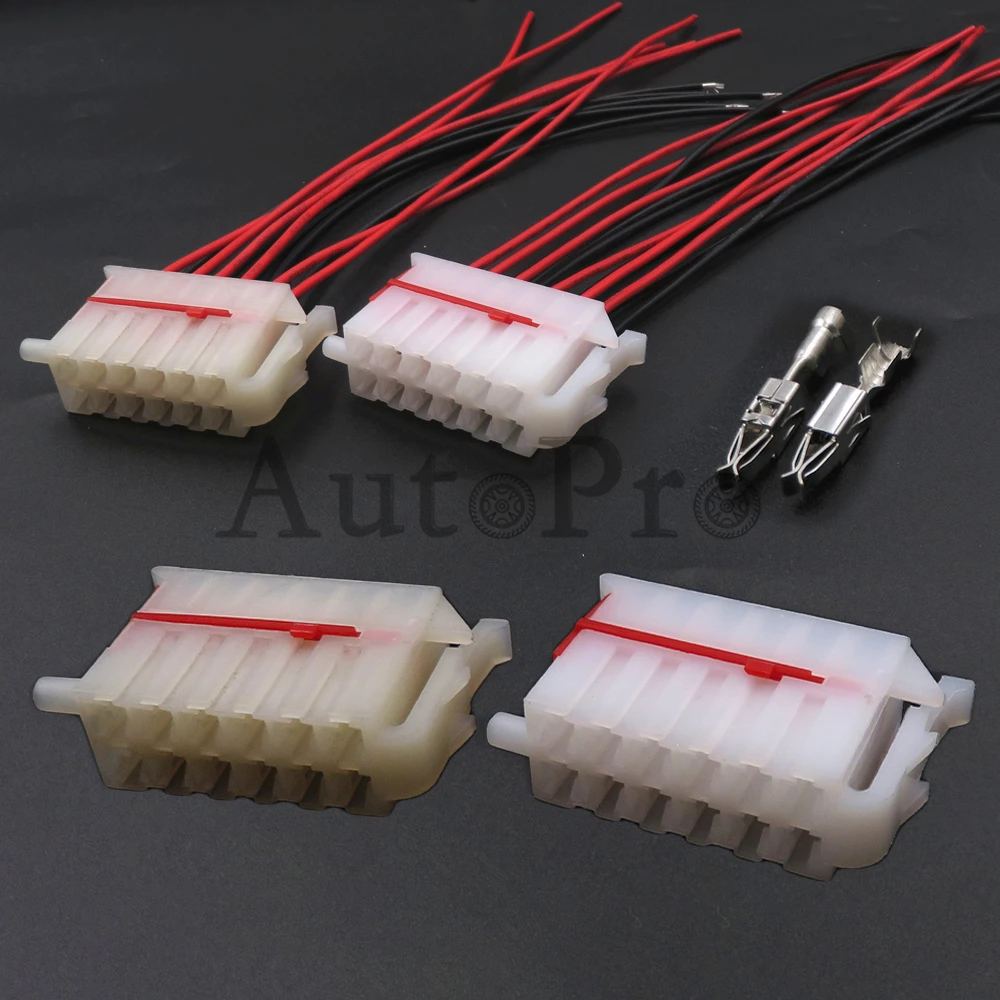 

1 Set 12 Hole 357945971 357971967A AC Assembly Automobile Cable Connector 357 971 967 A Car Wire Socket 357 945 971