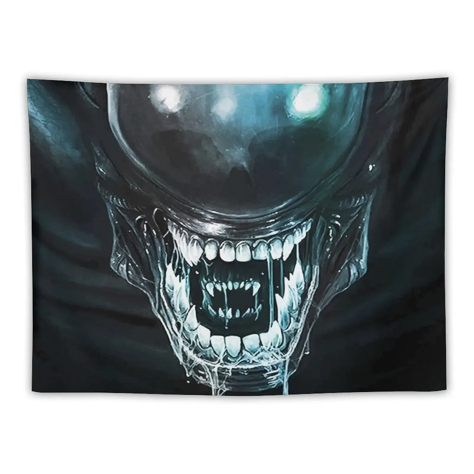 

Xenomorph Alien Tapestry Room Decoration Aesthetic Wall Carpet Bathroom Decor Tapestry