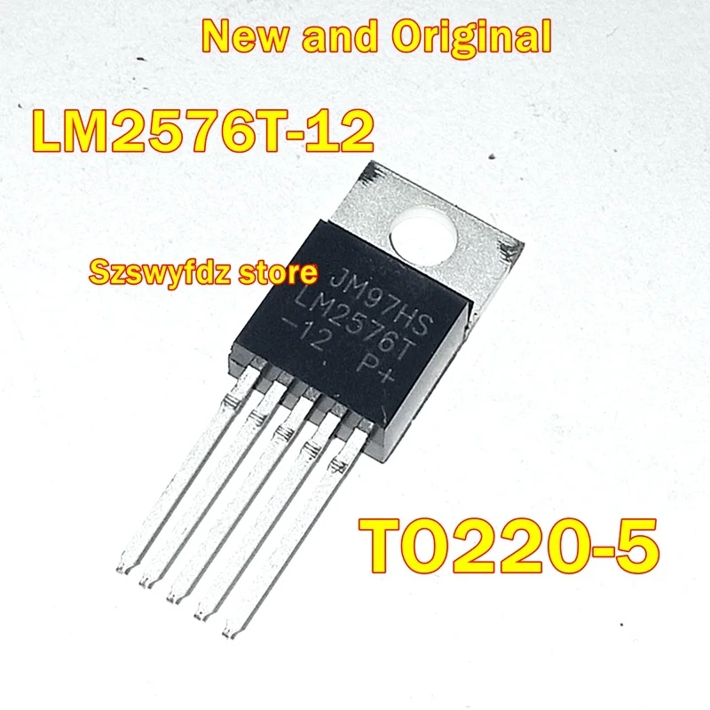 

5pcs to 100pcs LM2576T-12 TO220-5 New and Original 3A 12V Step-Down Voltage Regulator