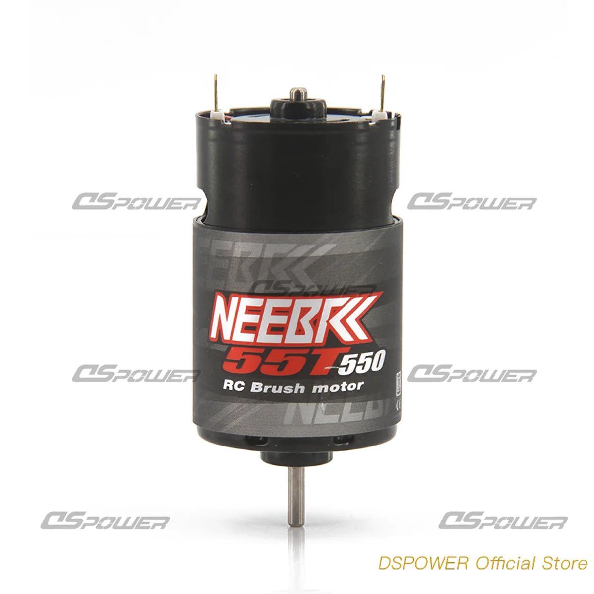 NEEBRC 550 12T/21T/29T/35T/55T Waterproof Brushed Motor 2-3S for 1/10 RC Car on-road Crawler Racing Truck Wltoys Axial Traxxas