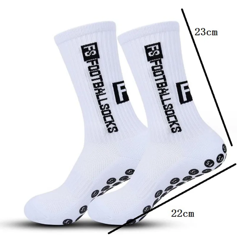 4 Pairs New Men Women Soft Breathable Anti-slip Football Socks Running Soccer Basketball Cycling Sports Grip Socks