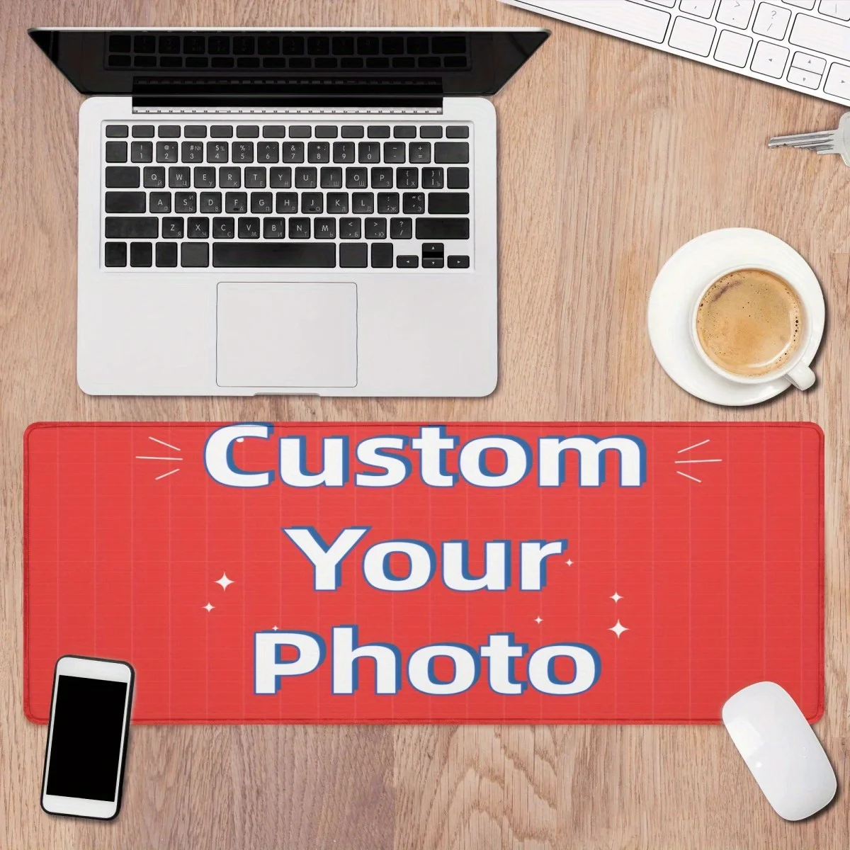 Trend Custom Mouse Pad. Anti-Stain, Durable Stitching. Suitable for Home and Travel Office