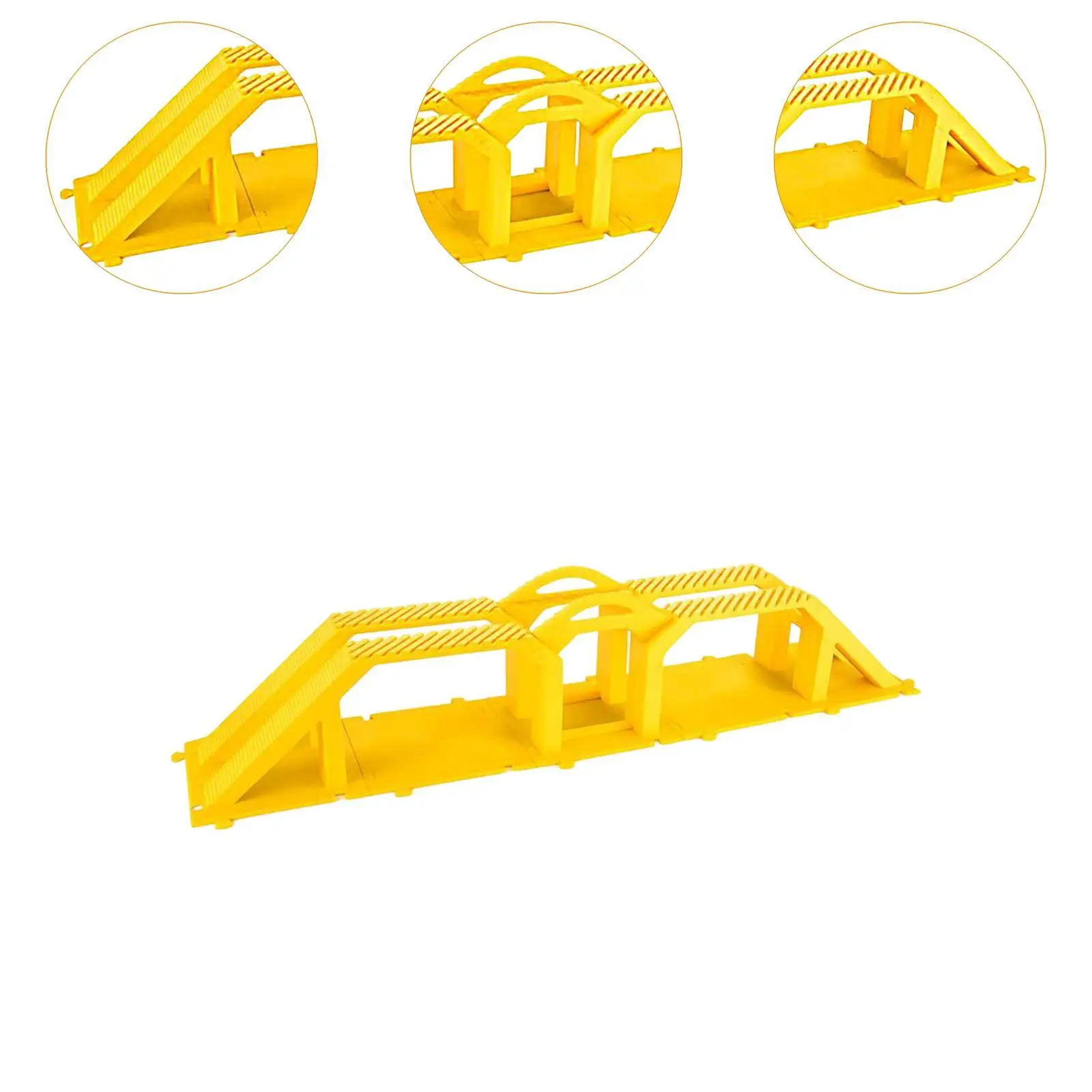 

RC Crawler Accessories Simulation Slope Ramp for 1/18 1/24 Toy Car Bridge DIY Track Course