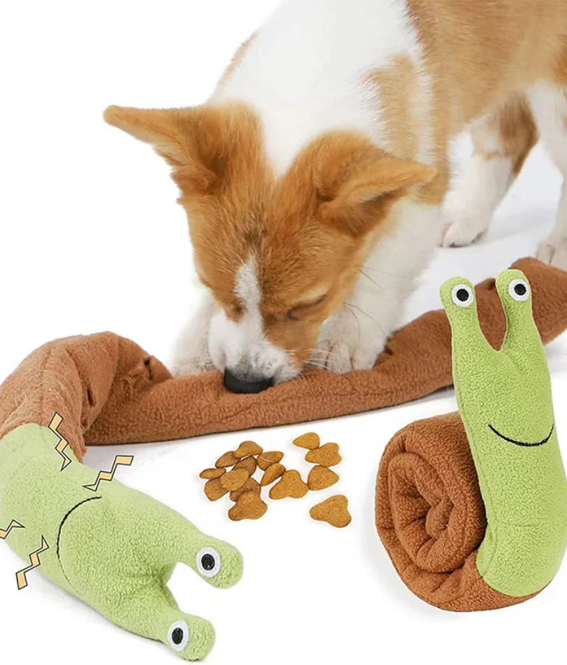 

Pet Sniff Toy Squeaky Dog Decryption Interactive Toy For Foraging Instinct Training, Soft Puppy Toy Teething Educational Dog Toy