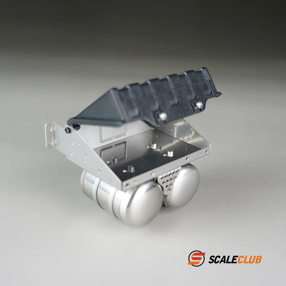 Scaleclub Model Voor MAN Tractor 1:14 Metalen Upgrade Simulatie Accubak Gas Tank Voor Tamiya Lesu Rc Truck Trailer Kipper