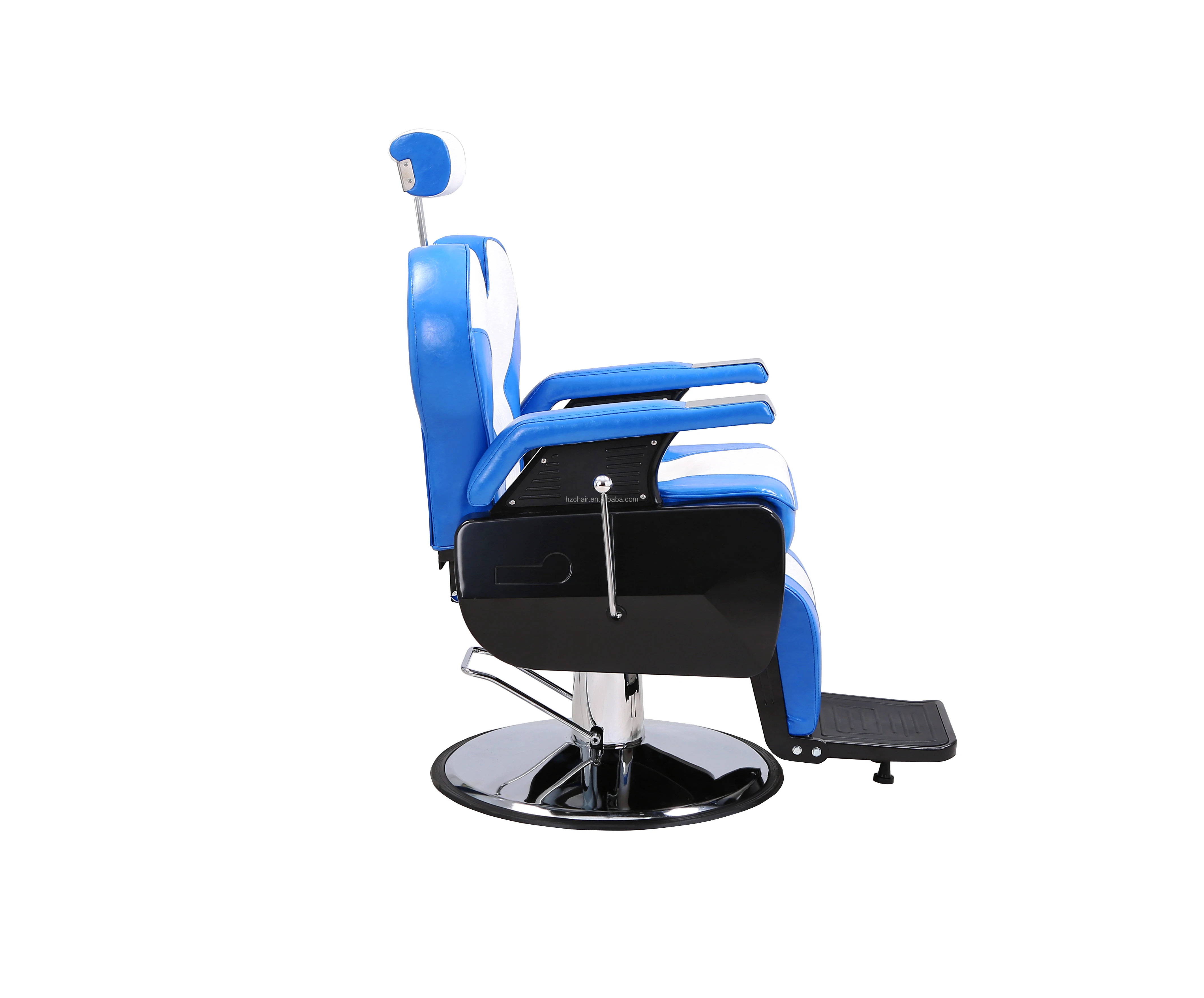 Neuer Stil Blau Weiß Friseurstühle Friseursalon Salonmöbel Friseurstuhl