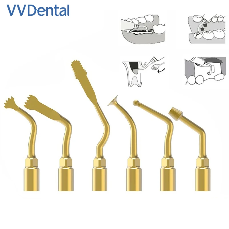 VVDental Dental Piezosurgery Tips For Bone Cutting/Sinus lifting/Implant Dental Surgery Tip for Mectron Woodpecker
