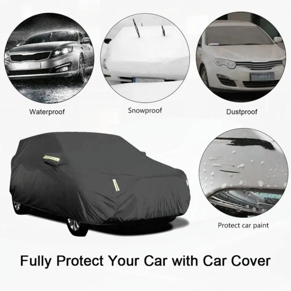 للحماية الخارجية غطاء الثلج مقاوم للماء والغبار لمازدا CX 3 2014 2023 أغطية السيارات #4