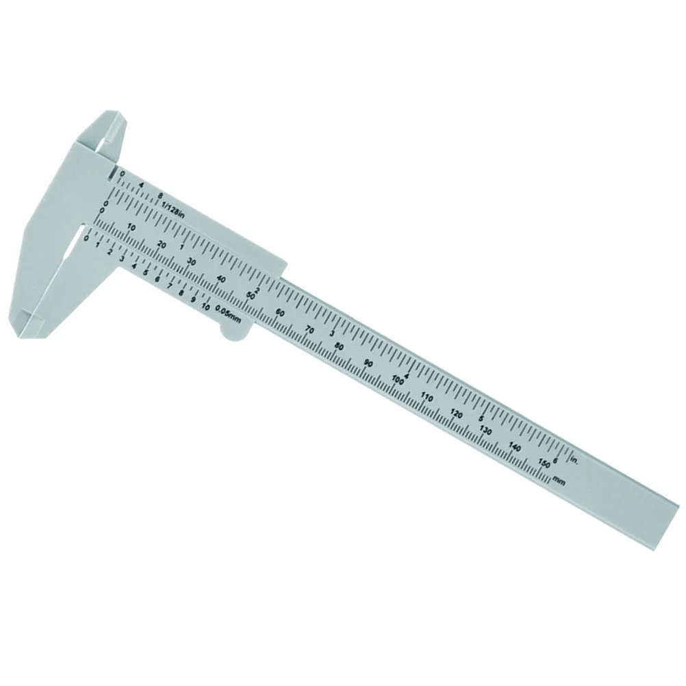 

Eyebrow Tattoo Ruler Portable Calipers Measuring Tool Plastic Make up Small Double Scale