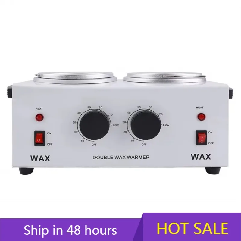

YTYIN Beauty Care Professional Hair Removal Machine 1000cc Waxheater Machine Melt Body Pots Double Hard Wax Pot Heater Warmer