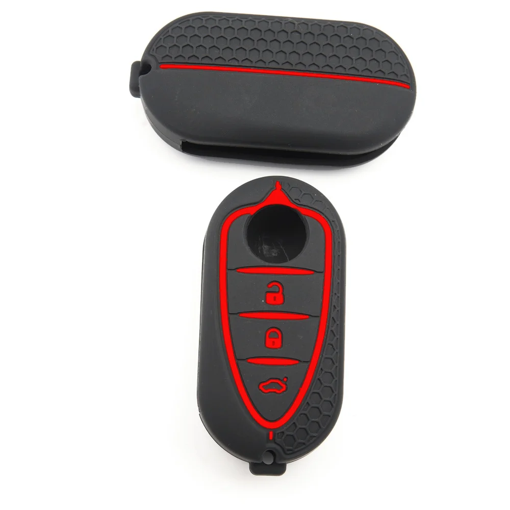 Remote Key Protector For Alfa Romeo Giulietta MiTo Giulia Stelvio Shock Absorbing Reliable Protection Durable Scratch Resistant
