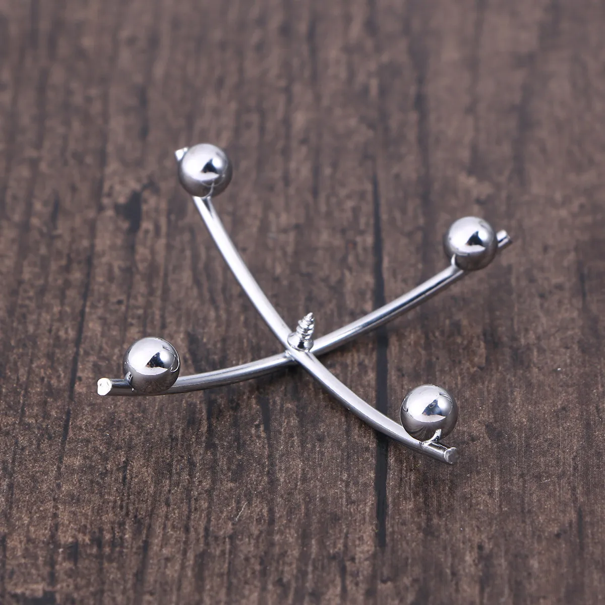 

Dynamic Balancing Sculpture for Desk Decor Space Inspired Design Physics Demonstration Educational Tool Modern Minimalist Metal