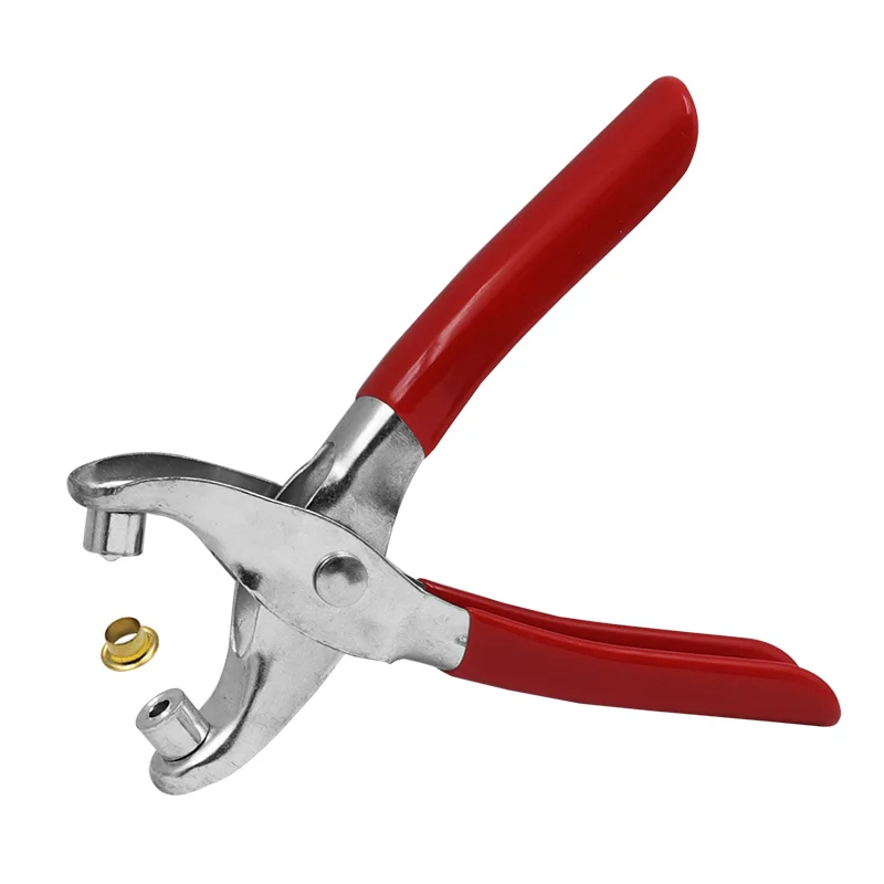 1 Set Eyelet Fixing Cloth Leather Belt Shoe Hole Punch Pliers Sewing Machine Bag Tool Household Plier Retainer Rivet Snap