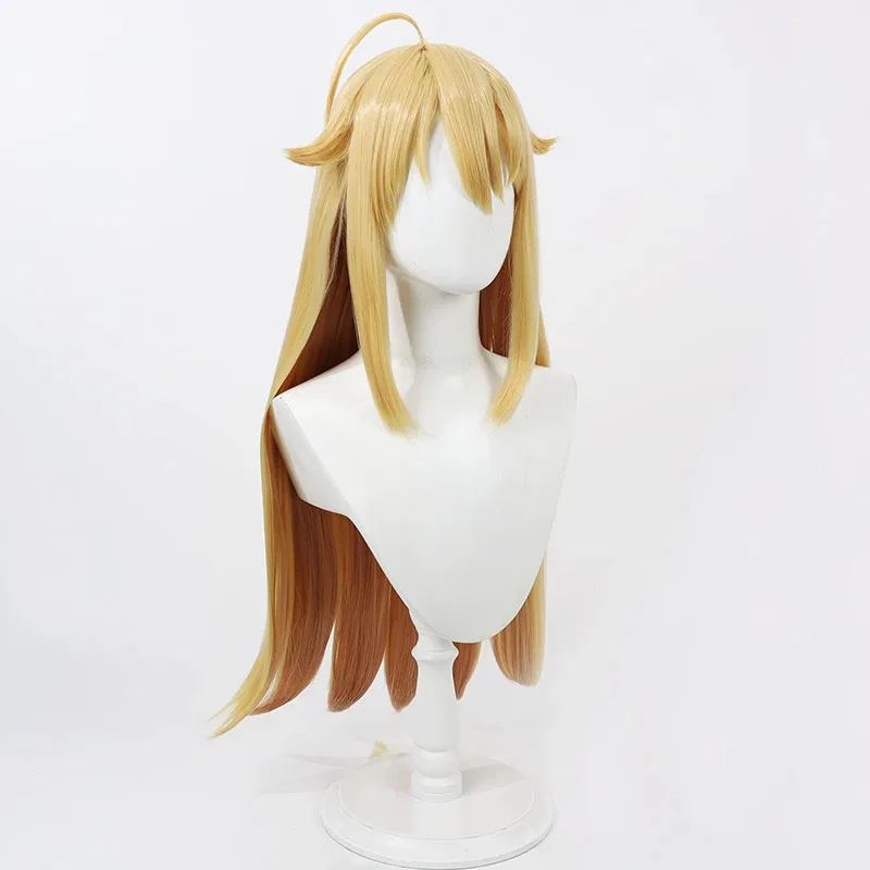 2025 yiyi أنيمي يوري شيكانو نوكونوكو شيتانان صديقي الغزلان نوكوتان توراكو كوشي شعر مستعار تأثيري برتقالي أصفر طويل الاصطناعية H