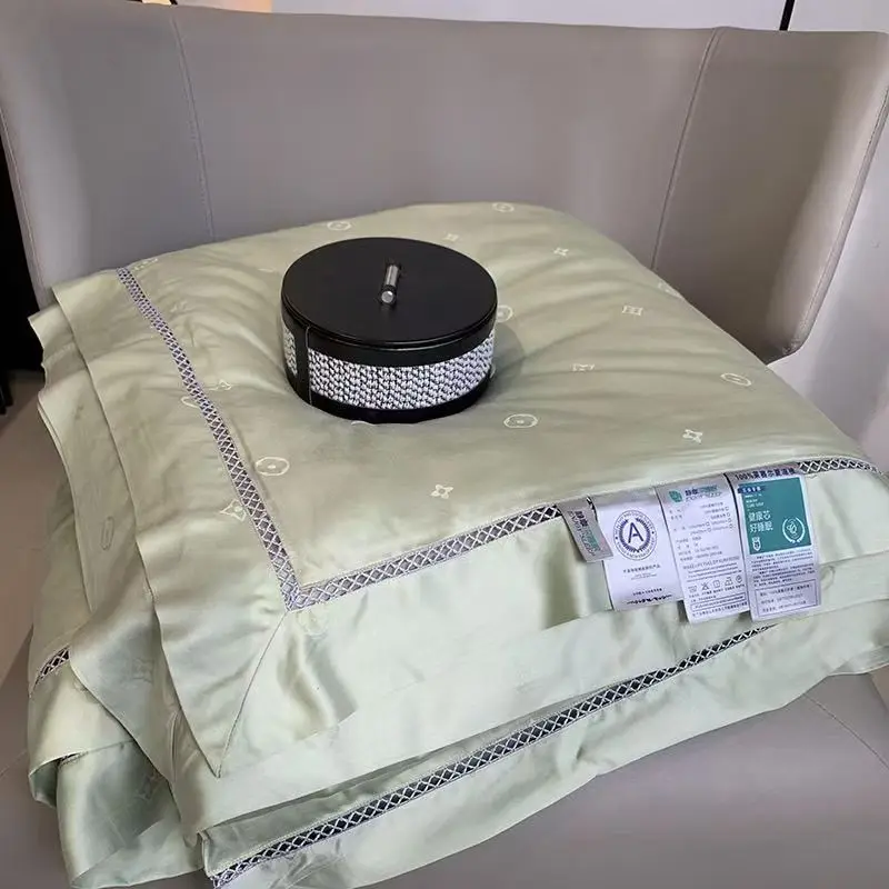 

100% Eucalyptus Lyocell Fibre Quilt Summer Blanket Cooling Jacquard Silky Bedding Twin Queen Single Double Bed Comforter Thin