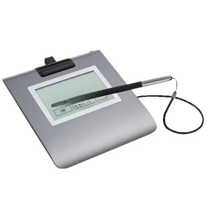 لوحة التوقيع الإلكترونية STU-430 توقيع مكتوب بخط اليد شاشة LCD توقيع صناعة الكتابة اليدوية الأصلية