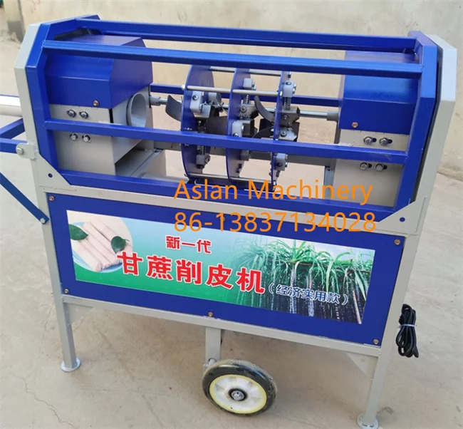 sugarcane peeling and cutting machine automatic sugarcane peeler