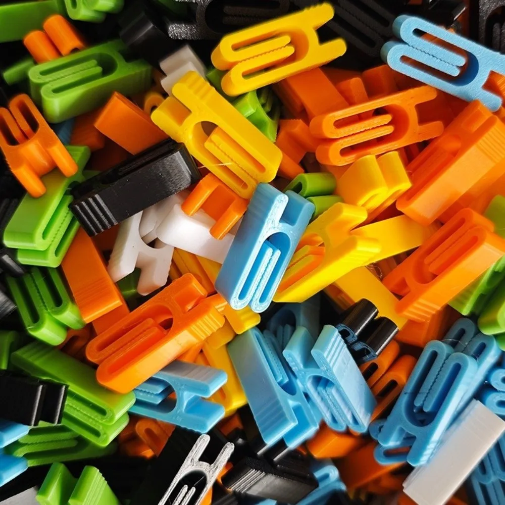 10PCS Plastic Snack Bag Seal Clips Assorted Colors Moisture Proof Food Packaging Clips Leak-Proof Fresh-Keeping Clamp