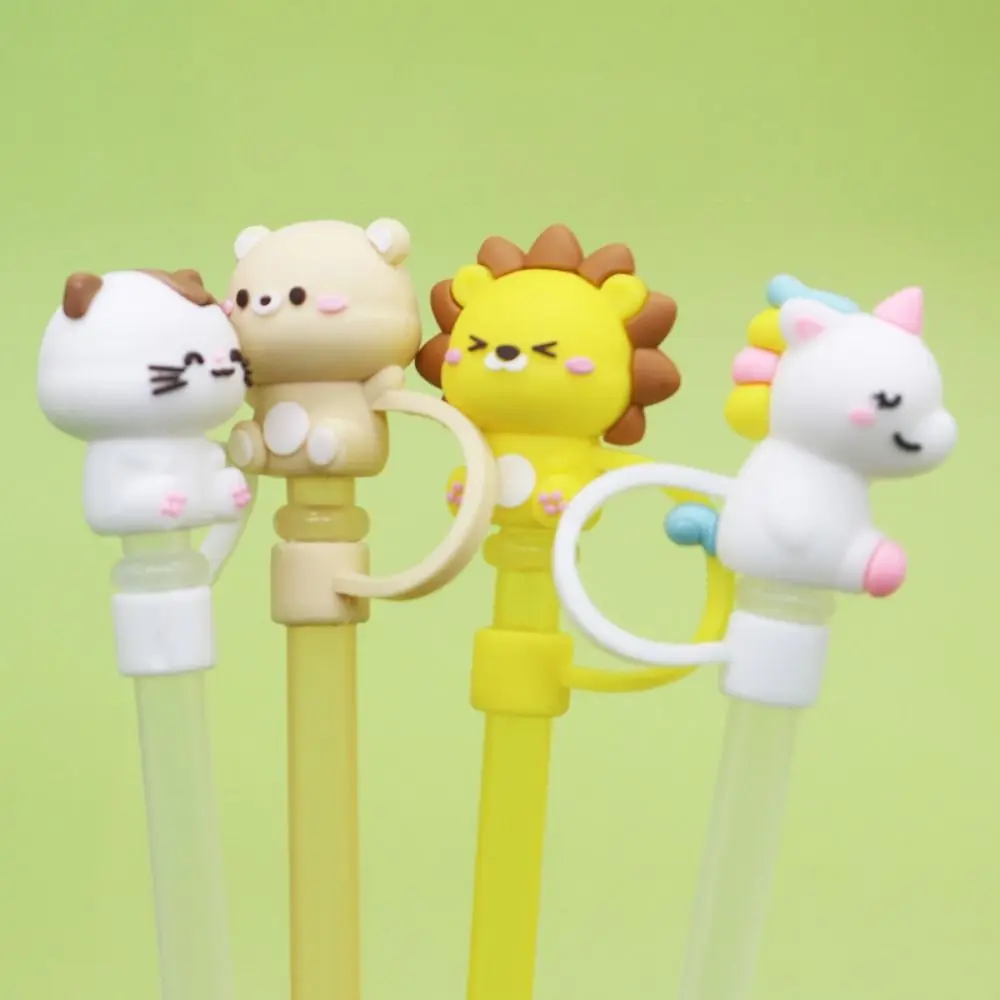 ปลั๊กอุดกันฝุ่นซิลิโคนใช้ซ้ำได้1ชิ้นฝาครอบปลายปลั๊กหัวการ์ตูนครัวถ้วยเครื่องประดับ DIY ขายส่ง