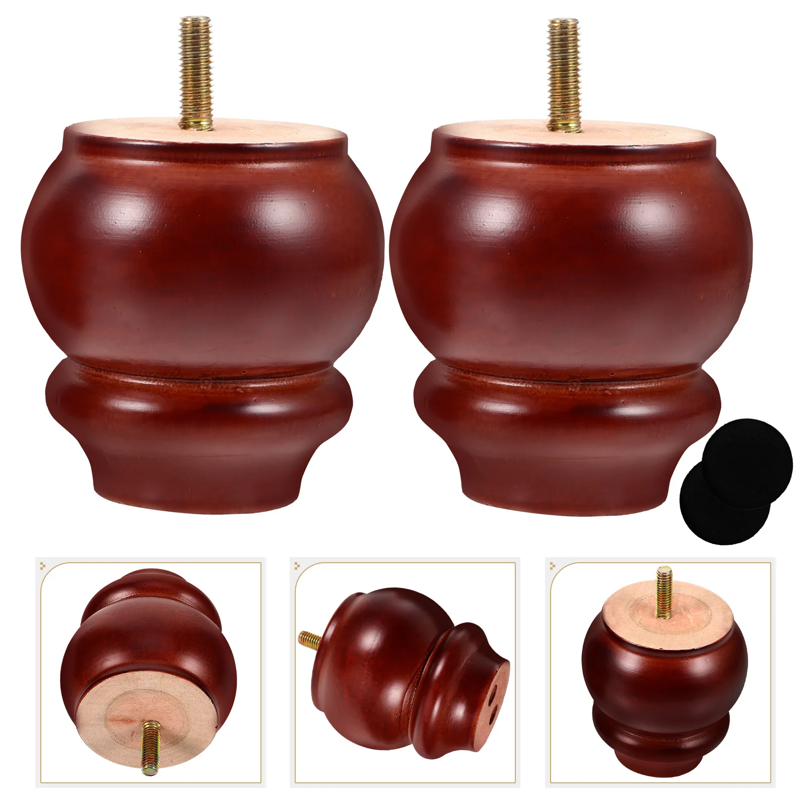 2 pçs pernas de mesa dupla sofá vaidade fezes substituição 800x530x530cm móveis de madeira maciça para