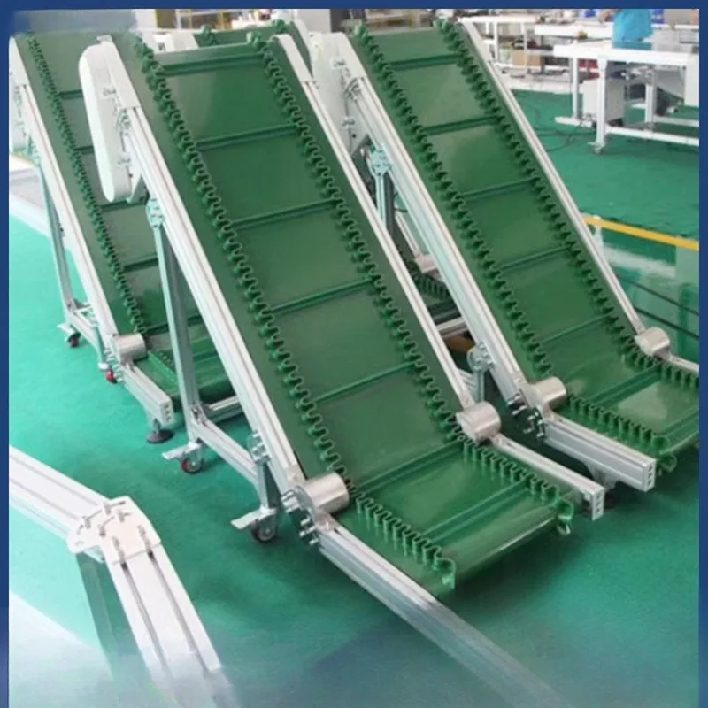 Belt Conveyor Cargo Sorting Conveyor Belt Express Logistics Workshop Assembly Line Climbing Machine