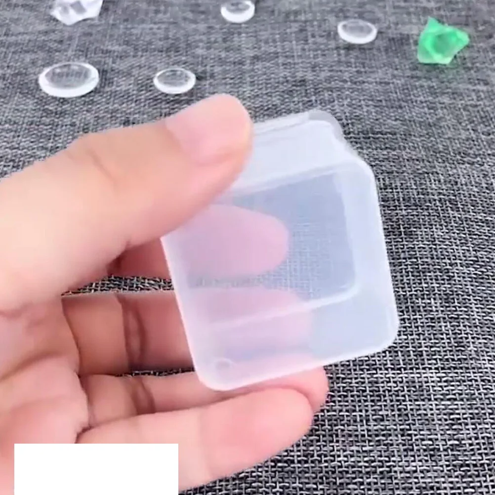 

50pcs Small Box Transparent Storage Case For Tools Components Medicine Component Storage Box Organizer Container Toolbox