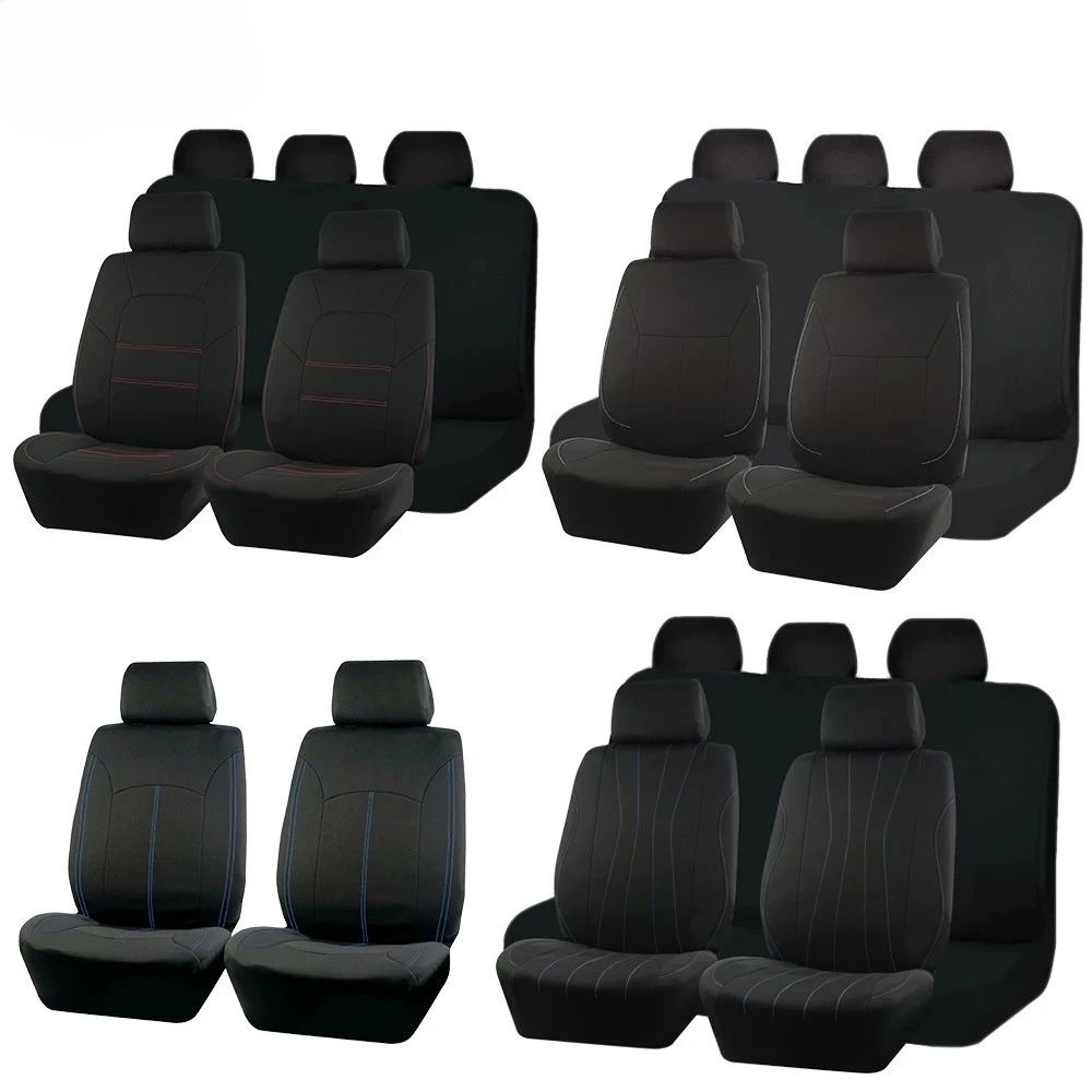 

Autoking Covers Universal Polyester Car Seat Cover Set Car Accessories Interior Fit For Most Car Truck SUV or Van