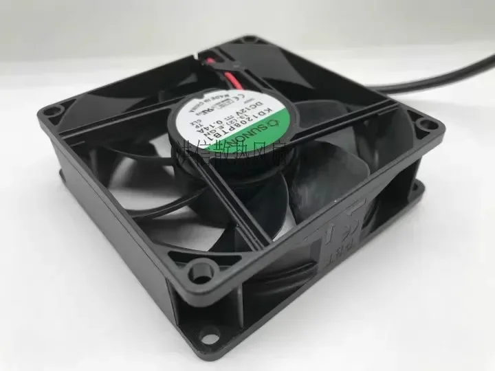 Sunon KD1208PTB1 8cm 조용한 자동 80mm 8025 DC 12V 1.7W 2선 축형 인버터 냉각 팬 송풍기