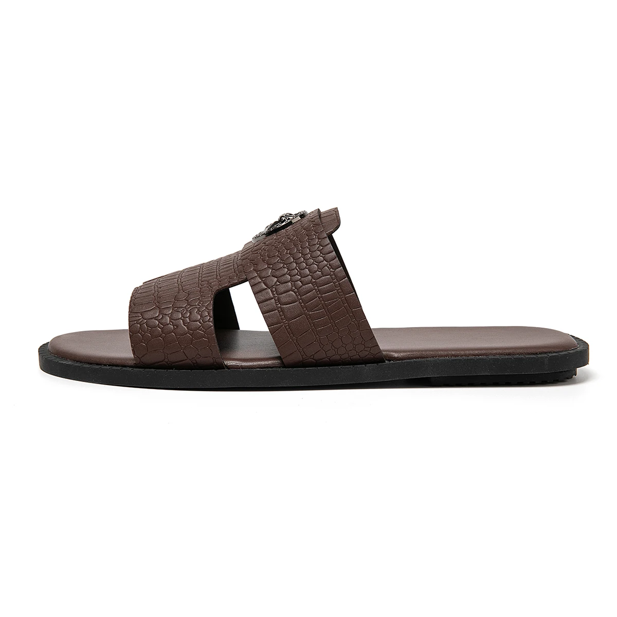 Herren-Hausschuhe sind geeignet für den täglichen Gebrauch zu Hause, im Badezimmer, im Freien und für die Freizeit. Neue coole Herren-Sandalen. – Detail 6
