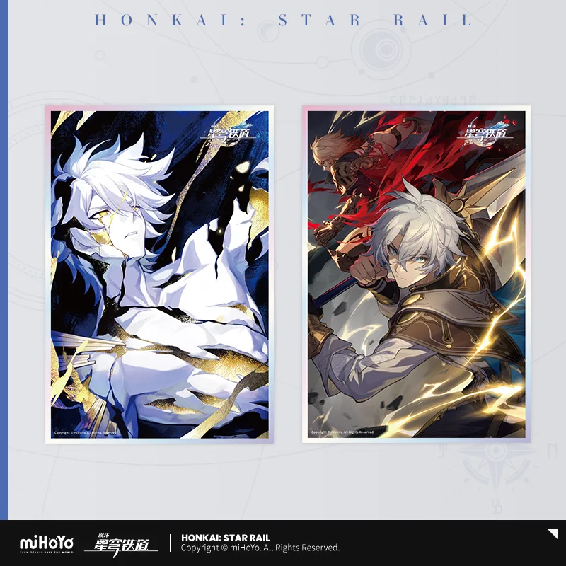 

Honkai: Star Rail Light cone series acrylic coloured paper Numerous styles from official Genuine first edition collect gift