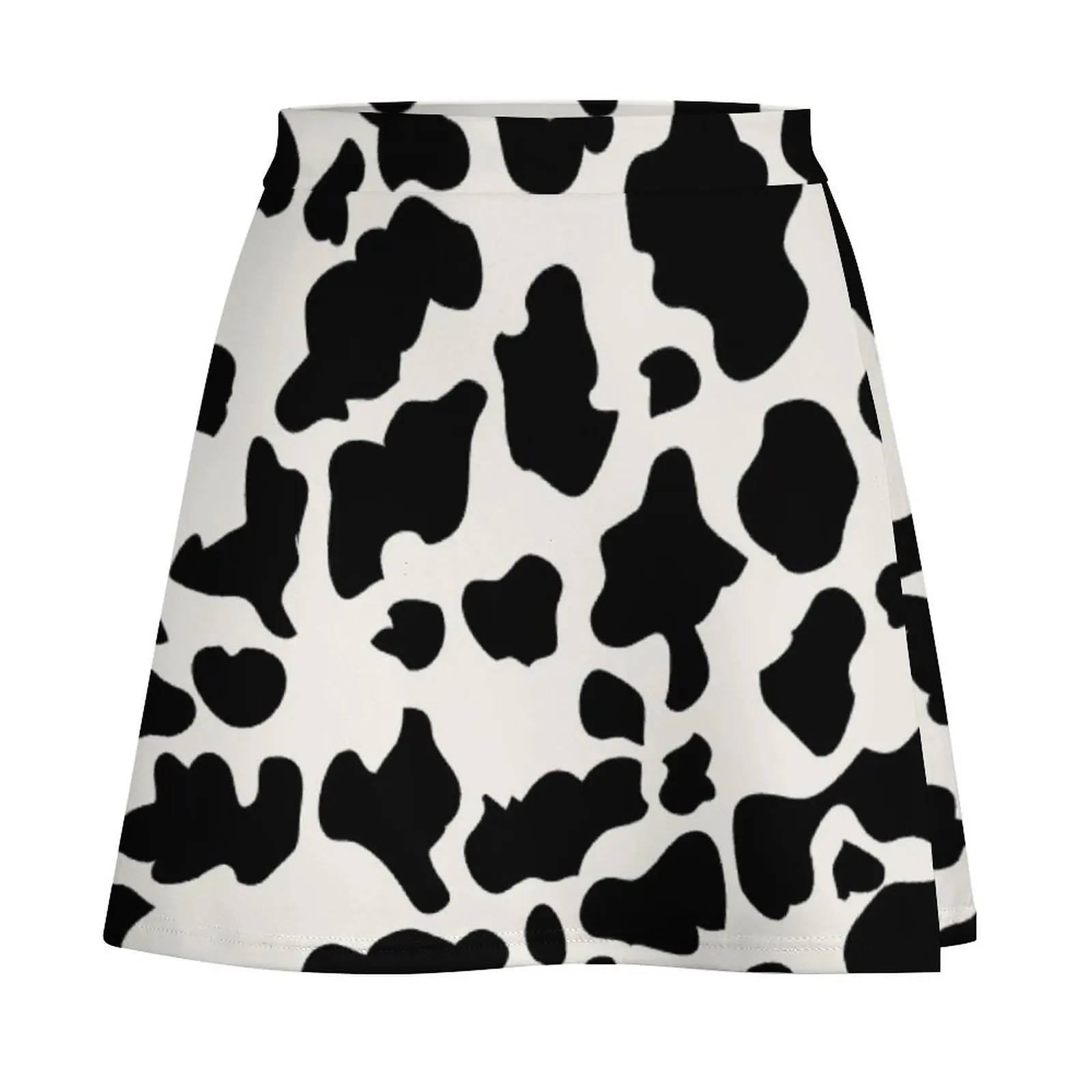 Cow Print Mini Skirt Womens dresses girls skirt micro mini skirt extreme Mini