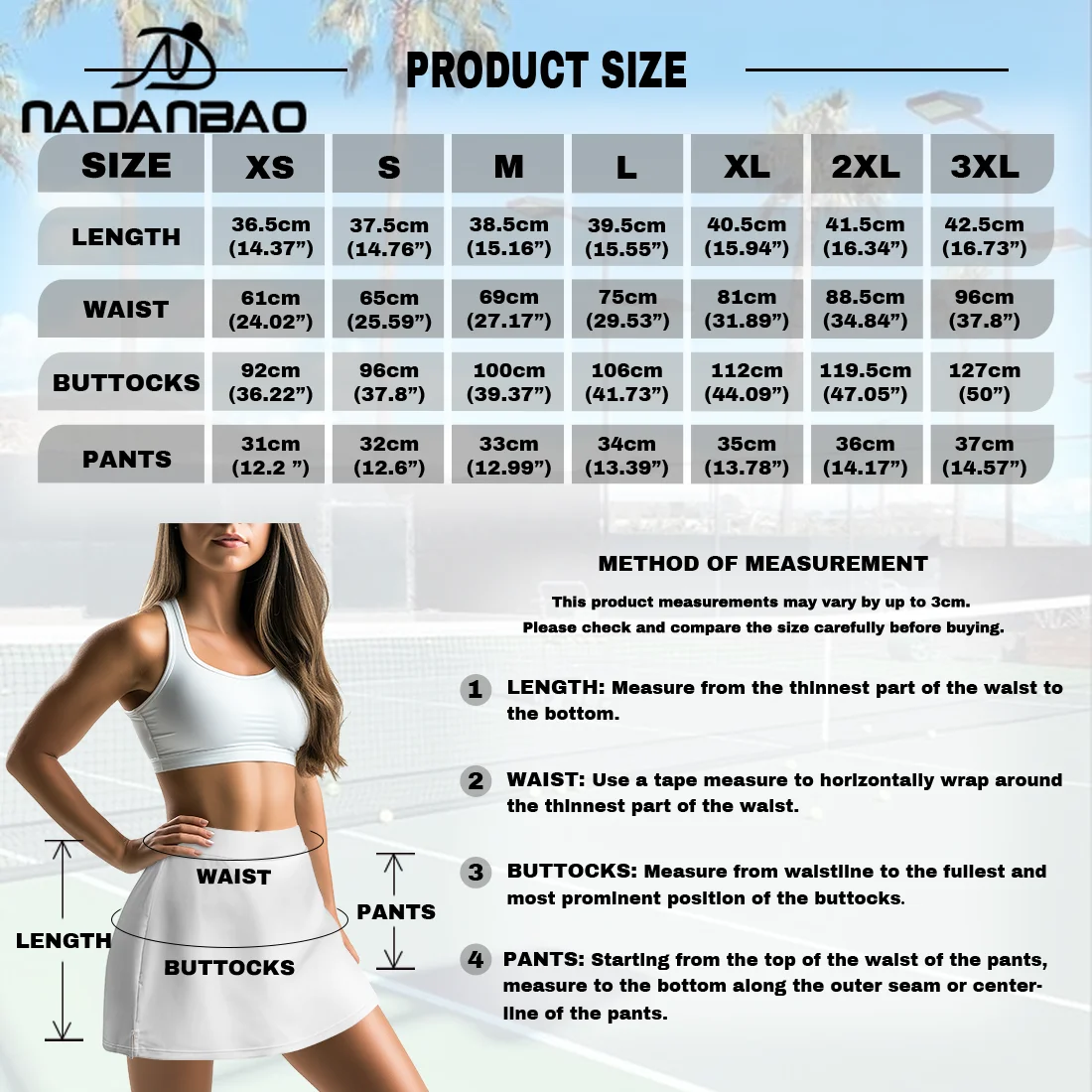 La tua immagine Gonna da tennis da golf da donna personalizzata Fai da te il tuo logo o testo Gonna morbida ed elastica Pantaloni Gonna sportiva da esterno personalizzata