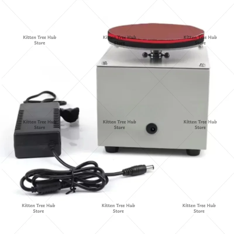 Adjustable Spe,Electric Mini 4 Inch Disc Sanr, 150W Multi-function Surface Polisher Grinr Machine with LCD Display