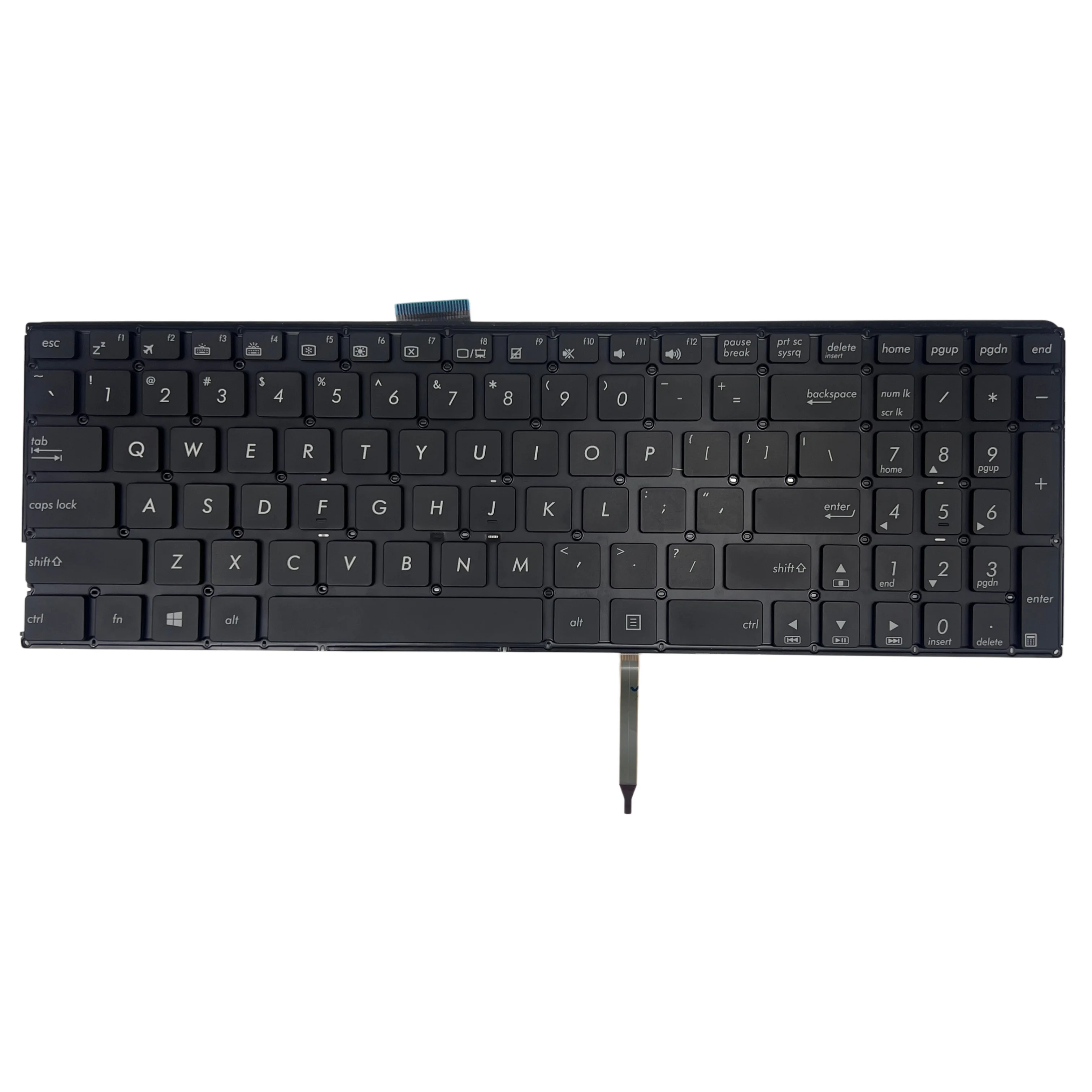 Nuevo teclado retroiluminado estadounidense para ASUS K501 K501U K501UB K501UQ K501UW K501UX K501L K501LB K501LX A501L A501LB A501LX