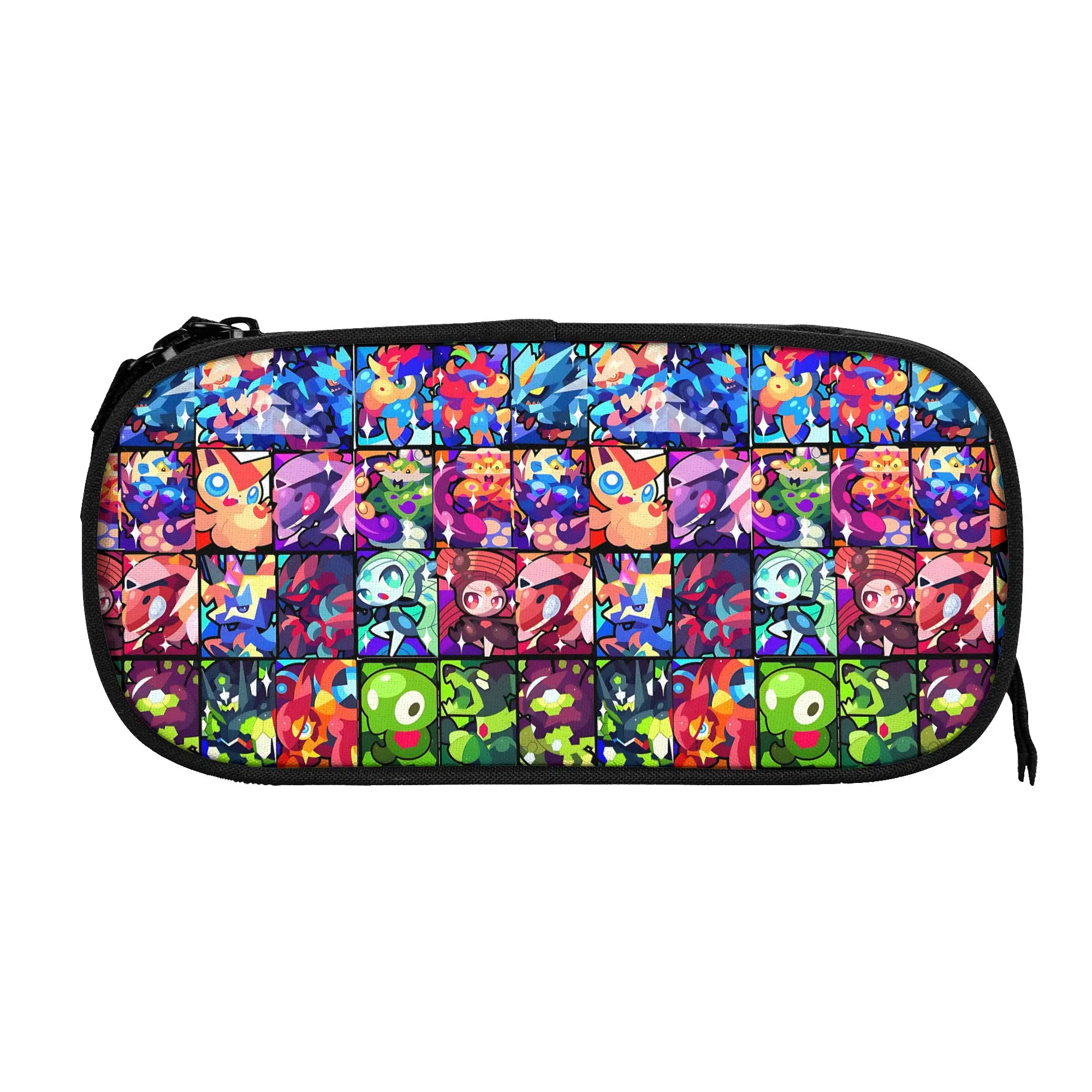 Custom Cartoon Pokemon Theme Large Capacity Bags for Child  Handheld Study Bag for Boys Gilrs Kids