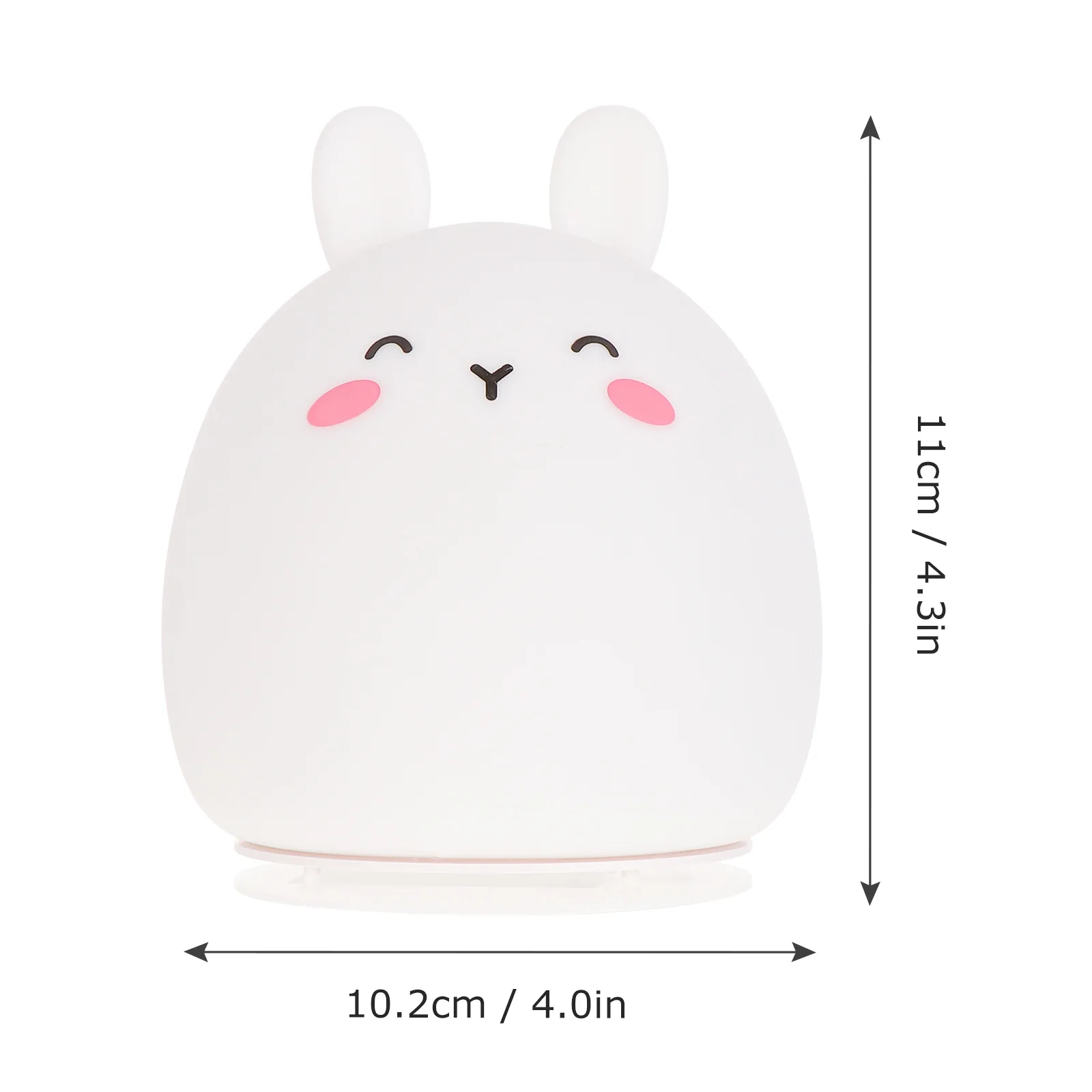 الإبداعية أرنب LED مصباح USB شحن اللون تغيير يعتم العملي زخرفة ضوء لغرفة المعيشة USB شحن LED مصباح