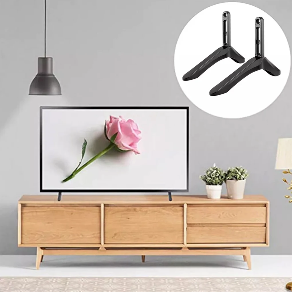 TV Base For LCD Screen Riser Heavy-duty Steel TV Base Screen Stand Universal Pedestal Legs