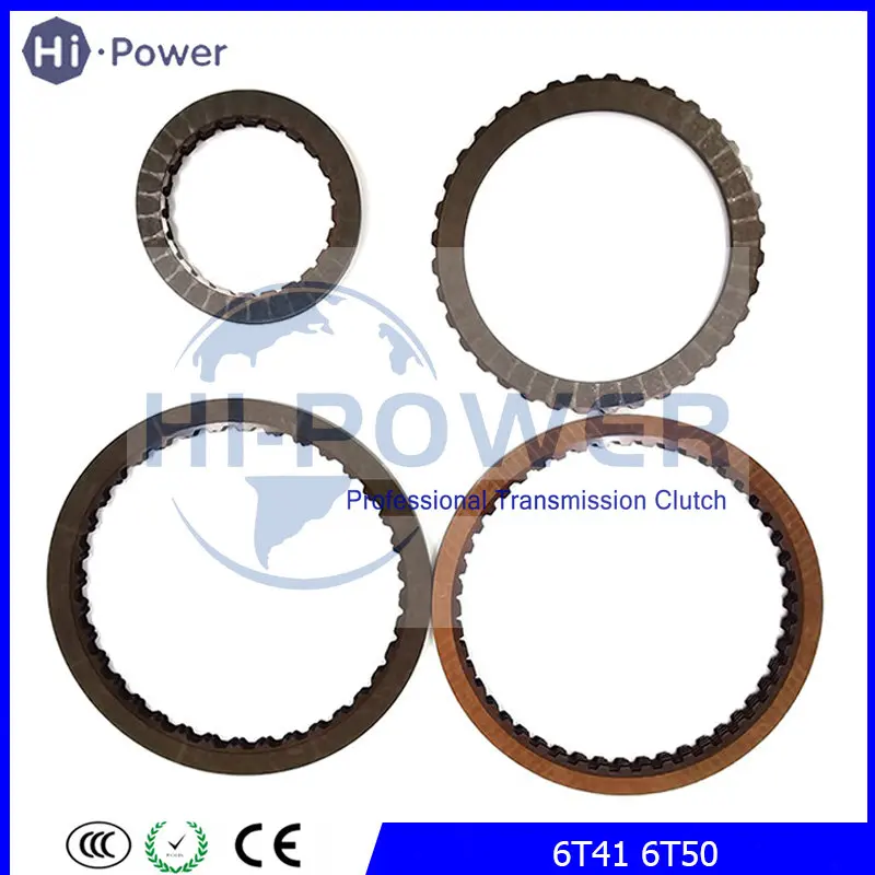 

6T41 6T50 Auto Transmission Clutch Discs for Buick Opel Chevolet Saab Saturn Gearbox Friction Plates