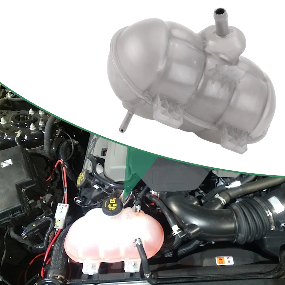 

FR3Z-8A080A Coolant overflow expansion tank With Cap For Ford Mustang 2015-2022 FO3014168 ECA62544 FR3Z8A080APFM