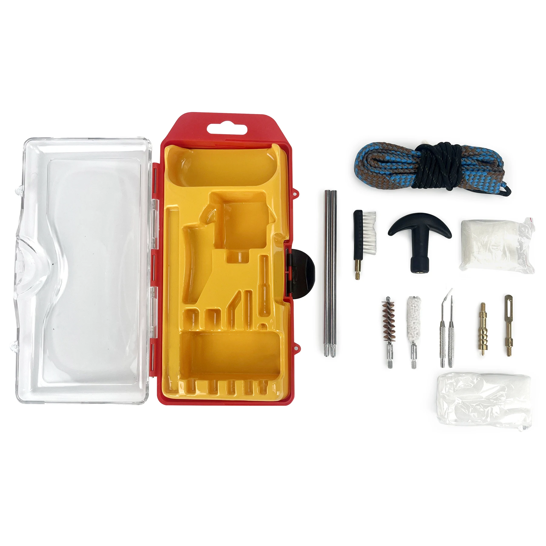 Gun Cleaning Brush Kits Portable .357cal/9mm Handgun Maintenance Cleaning Brush Tools Gun Barrel Cleaner Hunting Gun Accessories