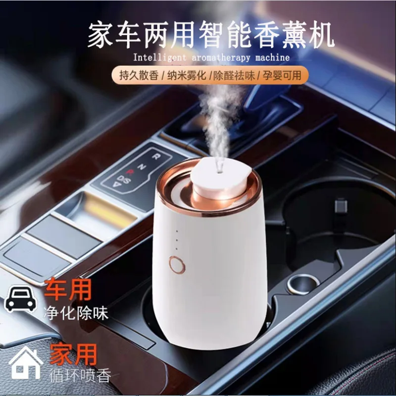 Smart Car Home Aromatherapy Diffuser with Nano Mist Purification Long Lasting Fragrance and Auto Shoff for Fresh Air Anywhere