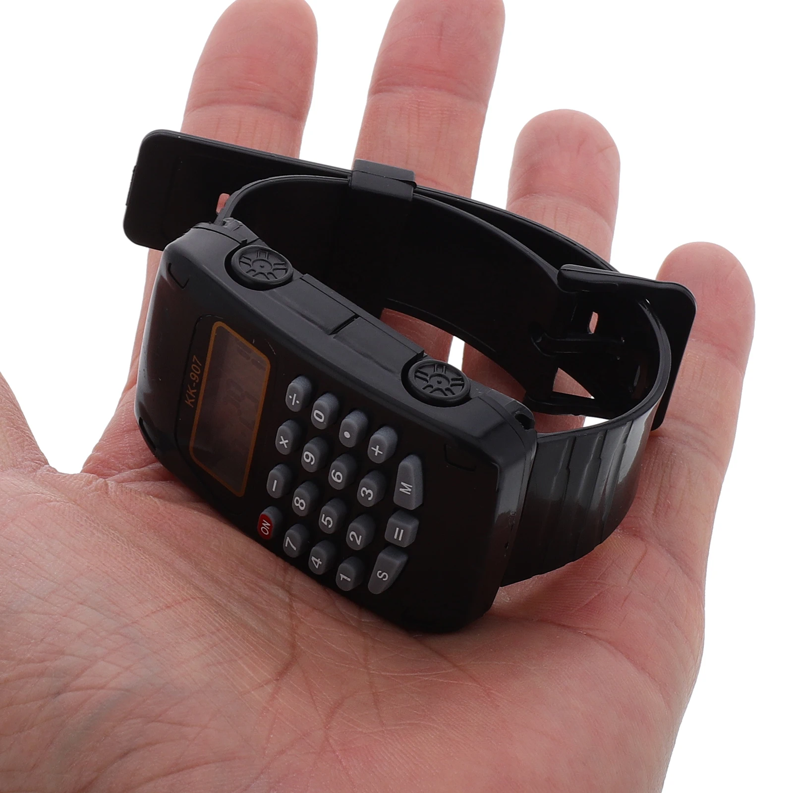 Relógio Calculadora Multifuncional 2 Peças com Display Claro, Relógio Educacional de Matemática Portátil