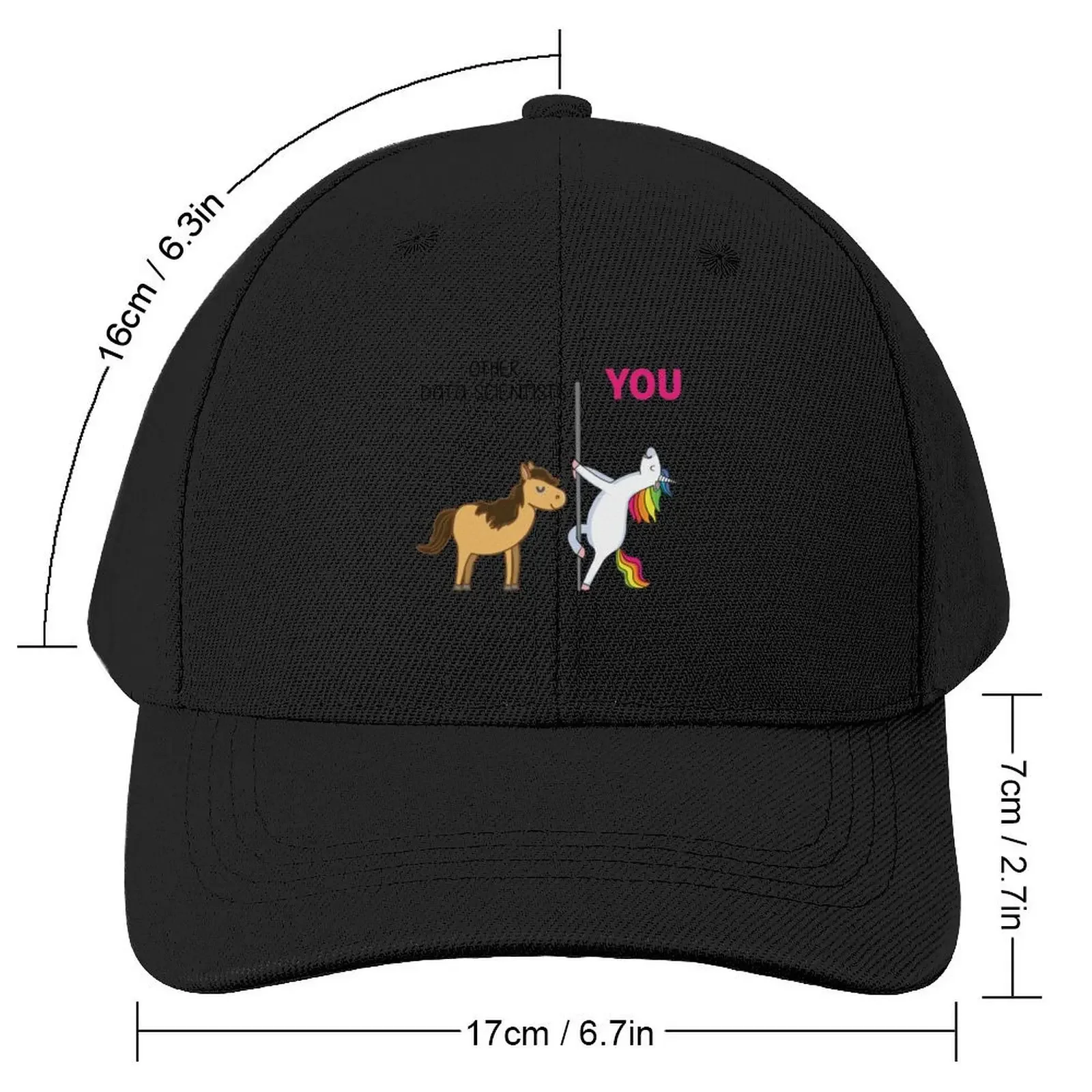 Awesome Unicorn Gift For data scientist Baseball Cap Snap Back Hat New In Hat foam party Hat tea Men Luxury Brand Women's