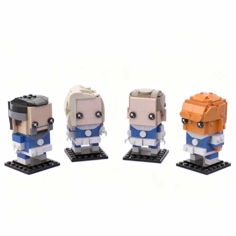 184pcs MOC Ben Grimm Thing Fantastic 4 First Steps Super Heroes Marvelled Model Building Blocks Architecture Toy Christmas Gifts